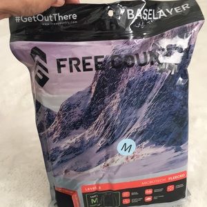 Free Country Microtech Fleece Baselayer Size M